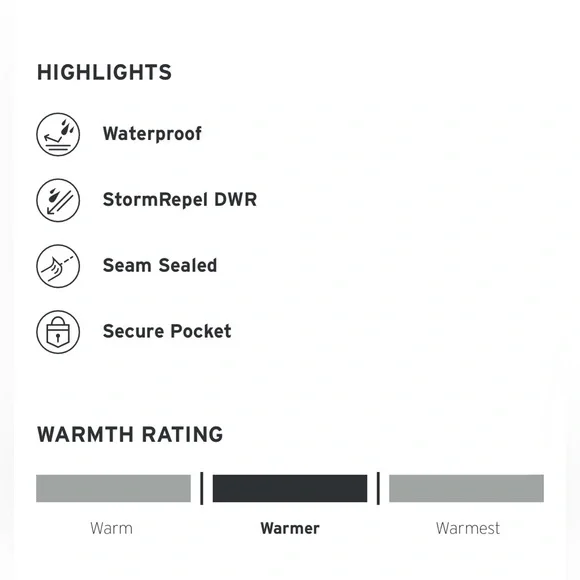 Eddie Bauer Women's Girl on the Go Insulated Waterproof Trench Coat
Black Large - Picture 16 of 16